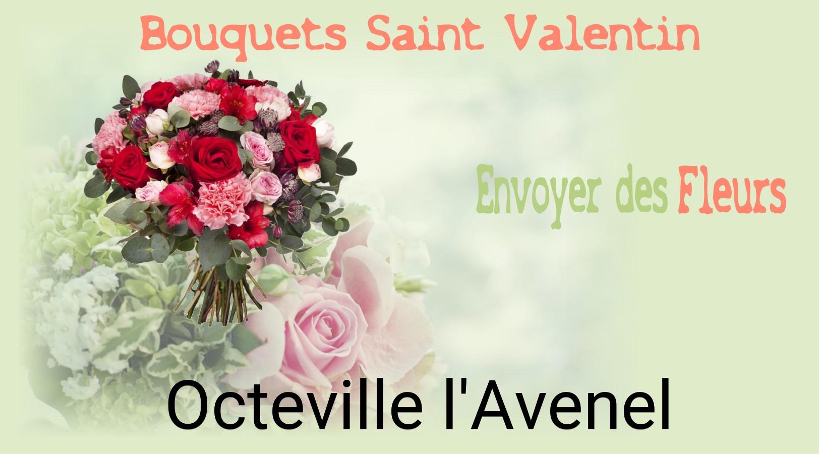 Roses de Saint-Valentin livrées à Octeville-l'Avenel